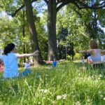 Joga w parku w Piasecznie